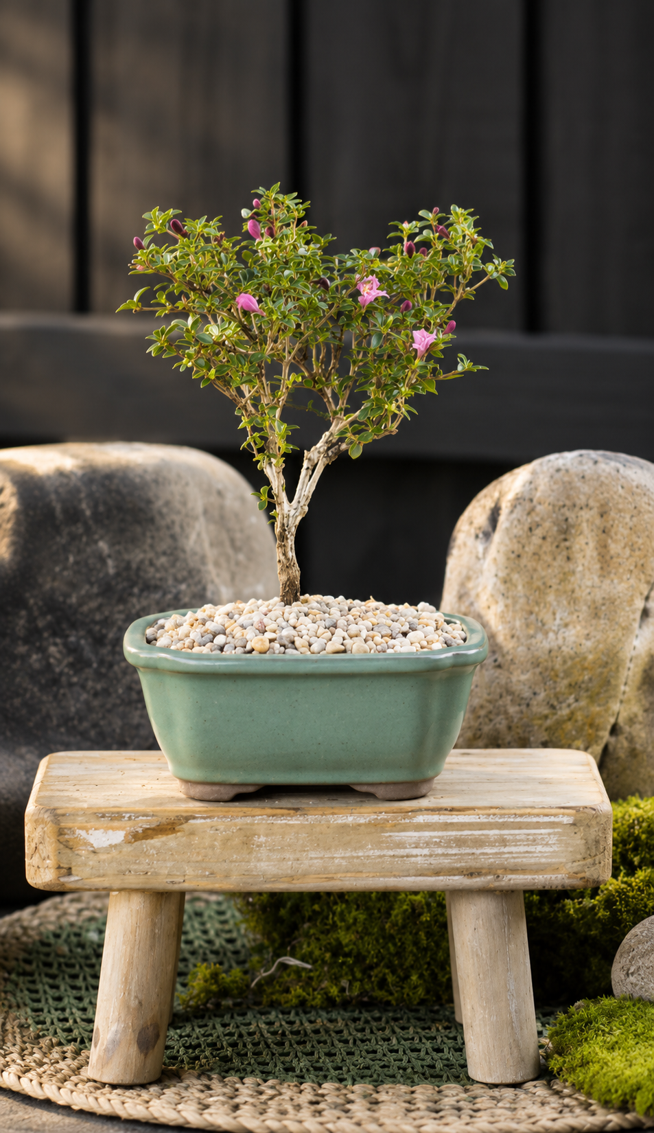 Bonsai - Serissa - Flowering - Sage - 21cm