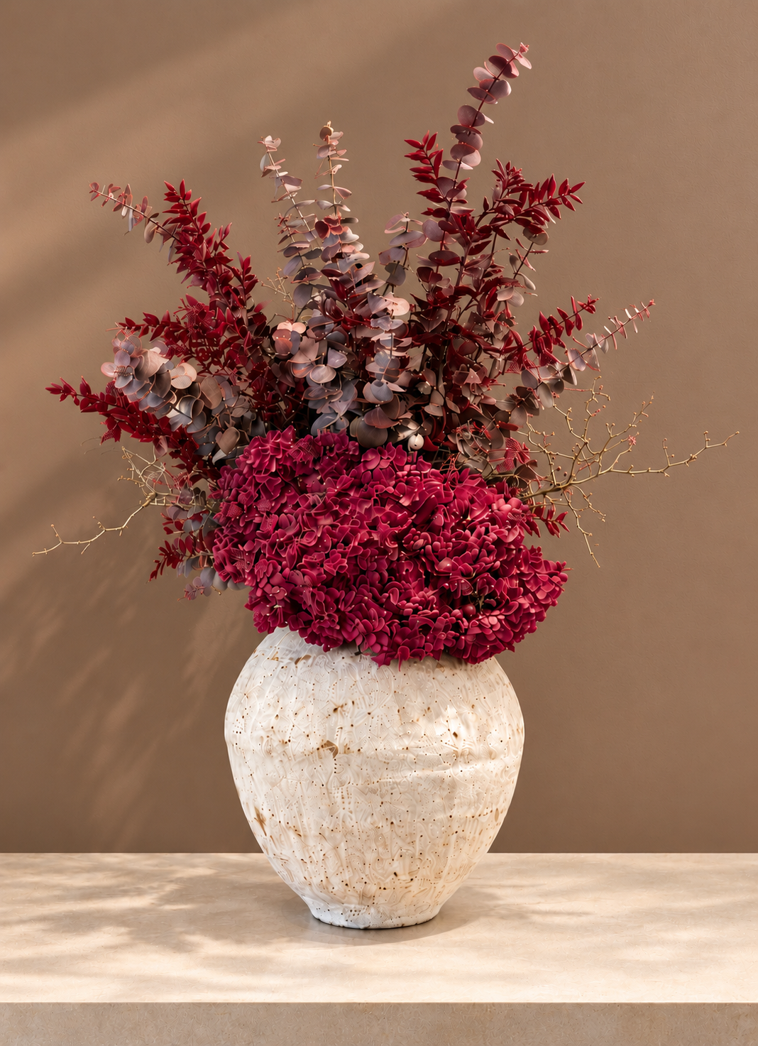 Preserved Flower Arrangement  - Rosalie - 85cm